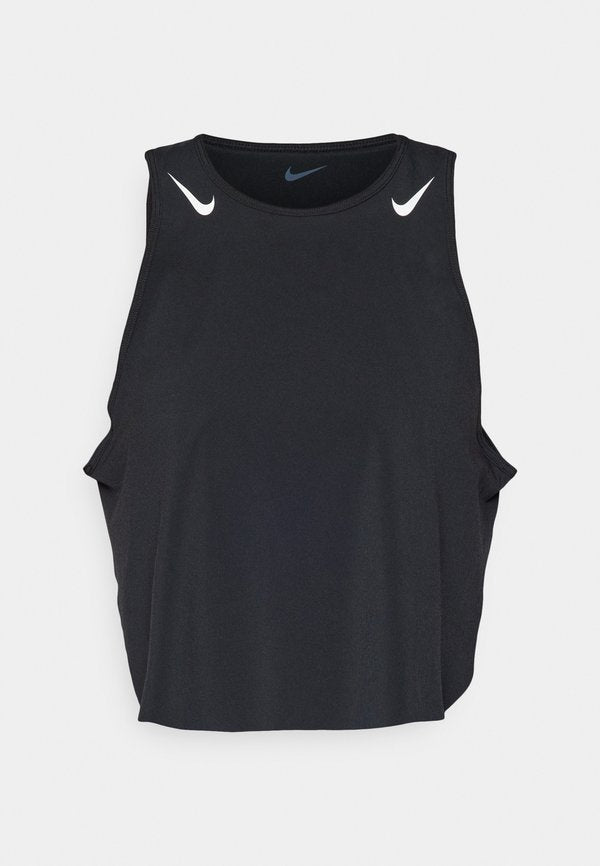 Nike Performance AEROSWIFT - Top - black/white