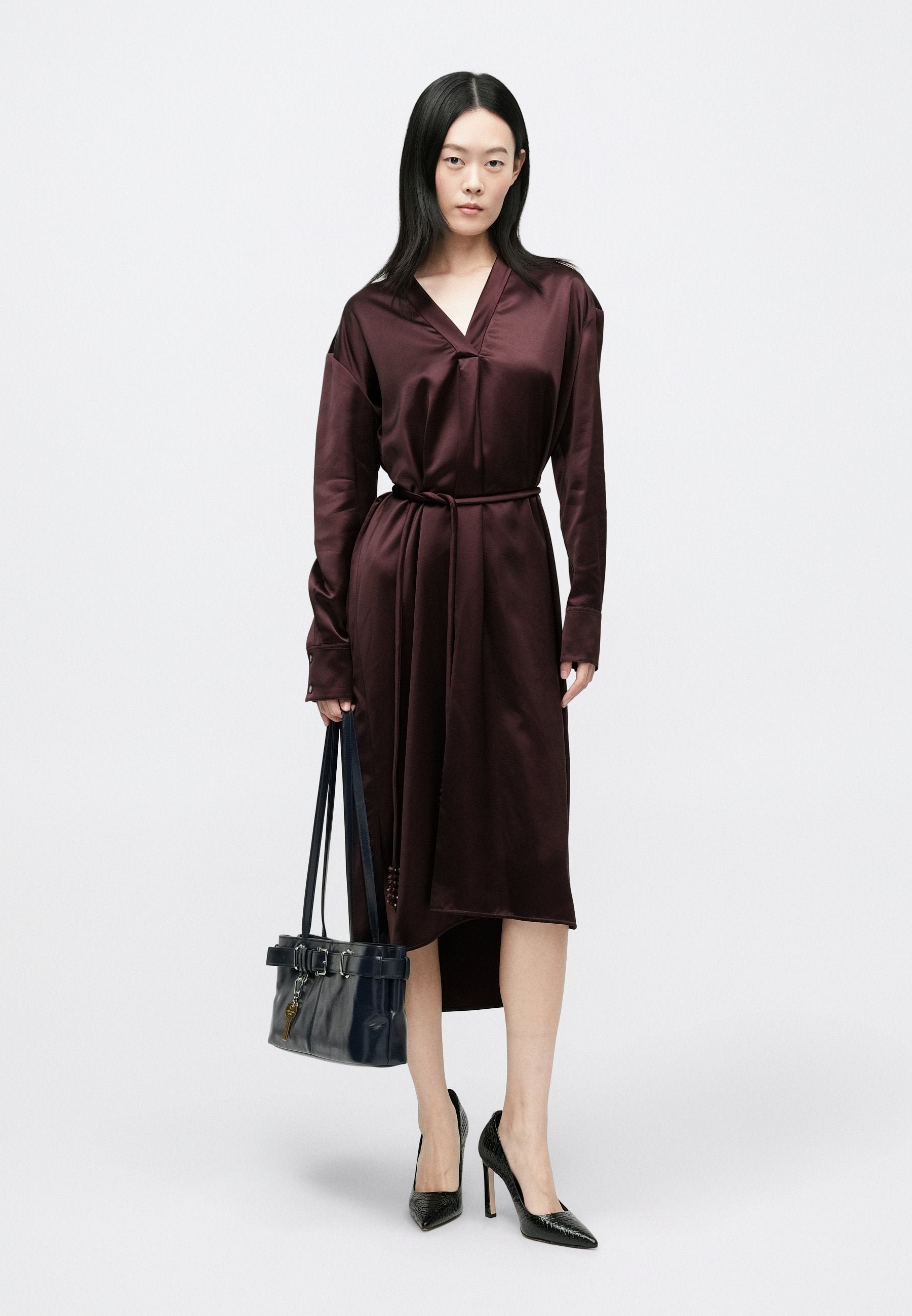 Tory Burch ASYMMETRIC SHIRT DRESS