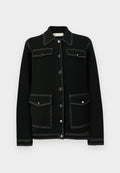 Tory Burch TOPSTITCH JACKET