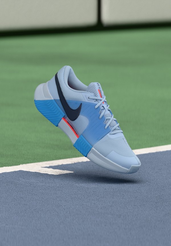 Nike Performance GP CHALLENGE  - Multicourt tennis shoes - hydrogen blue/midnight navy