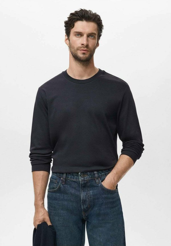 Mango Long sleeved top - royal blue