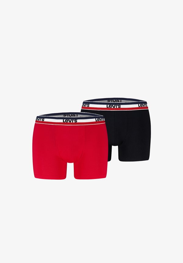 Levi's® REPEAT SPW LOGO 2-ER PACK - Boxer briefs - red   black