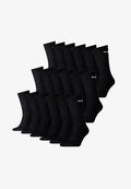 Puma 18 PACK - Sports socks - black