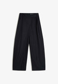 Bershka CROSSOVER WAIST LOOSE-FITTING TROUSERS - Trousers - royal blue