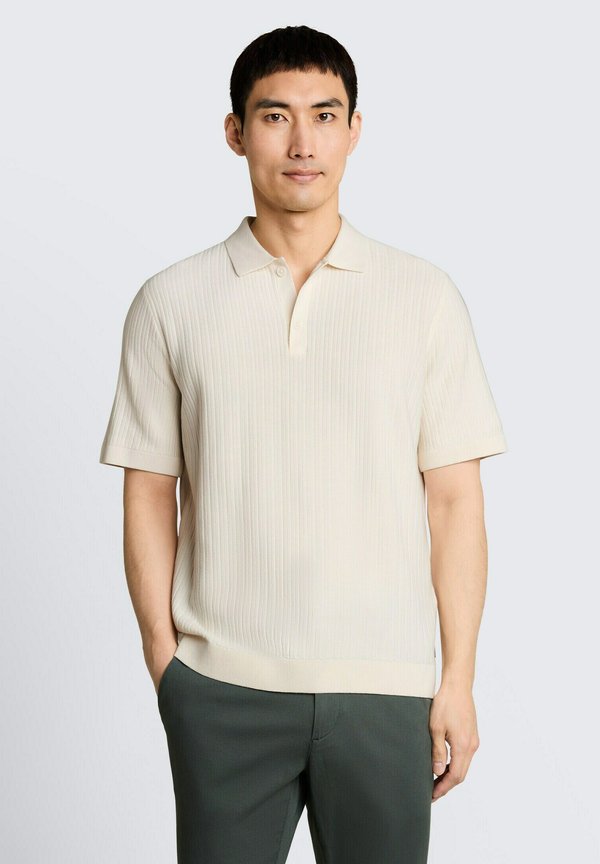 TOM TAILOR Polo shirt - gardenia white