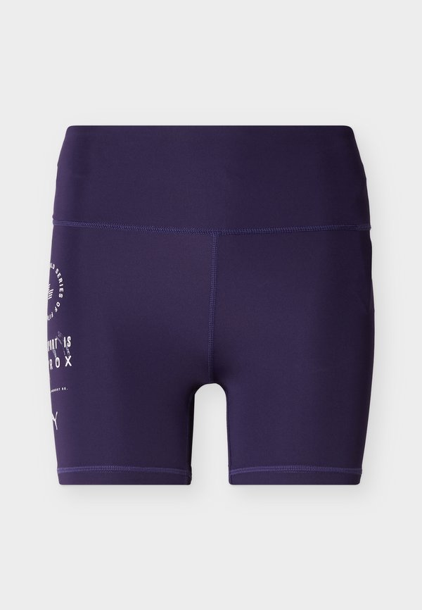 Puma PUMA X HYROX TAD SHORT - Leggings - deep plum