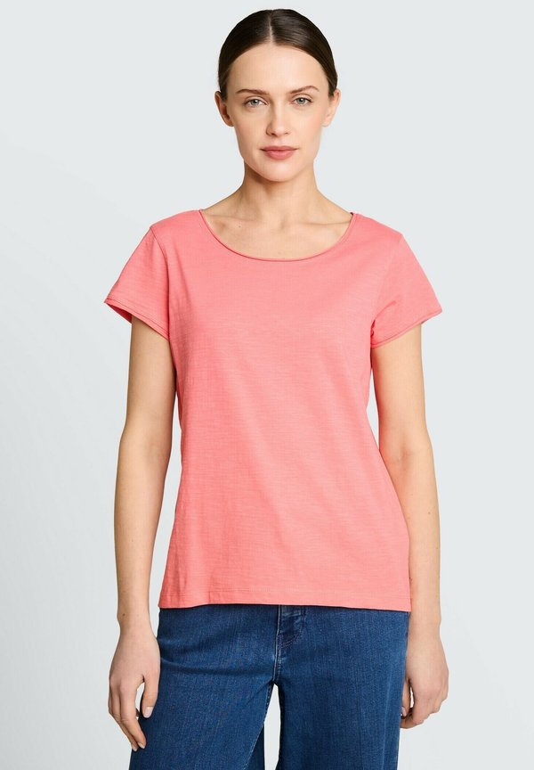 TOM TAILOR Basic T-shirt - soft coral pink