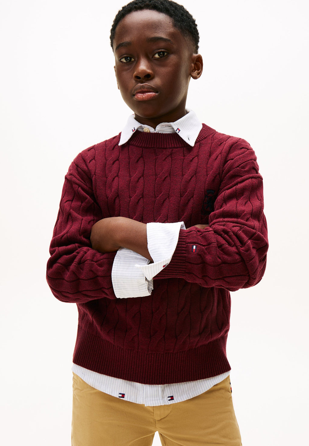 CABLE SWEATER UNISEX Media 2