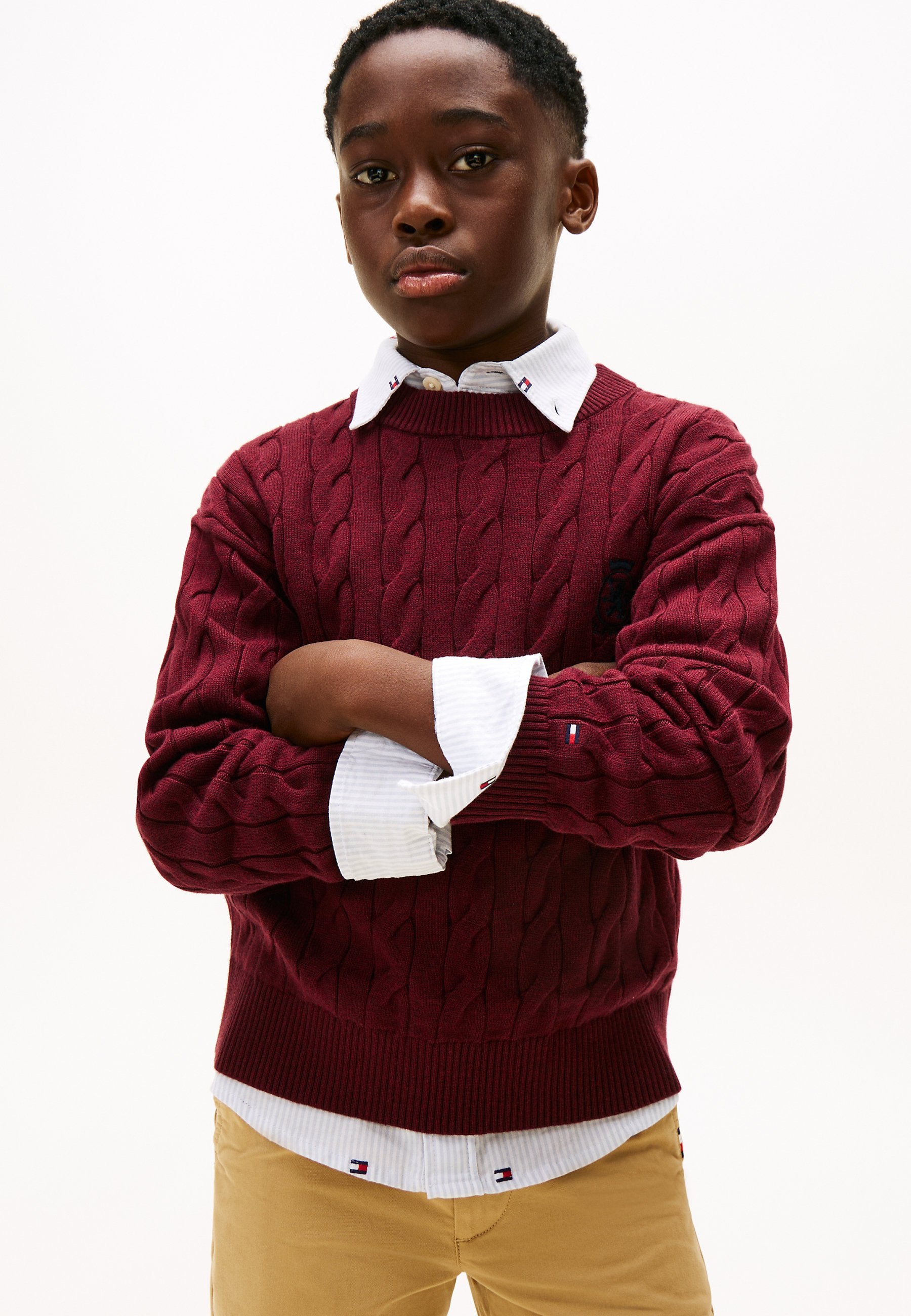 CABLE SWEATER UNISEX Media 2