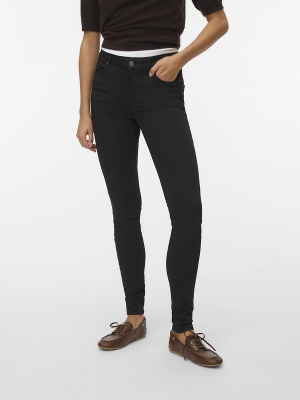 Vero Moda VMLUX - Jeggings - black