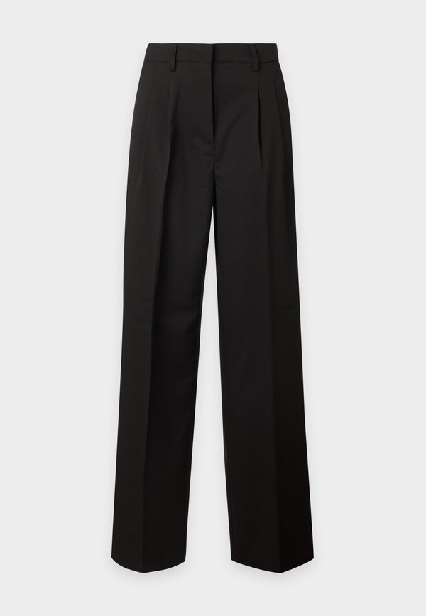 Vero Moda Tall VMNILA WIDE DAD PANT - Trousers - black