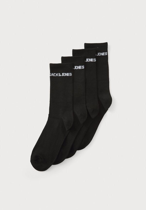 Jack & Jones JACBASIC LOGO TENNIS SOCK 5 PACK - Socks - black