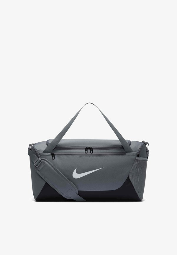 Nike Performance NK BRSLA S DUFF - X UNISEX - Sports bag - smoke grey/black/white