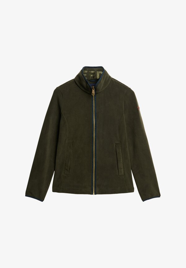 Superdry & Co ESTATE FULL - Fleece jacket - surplus goods olive green
