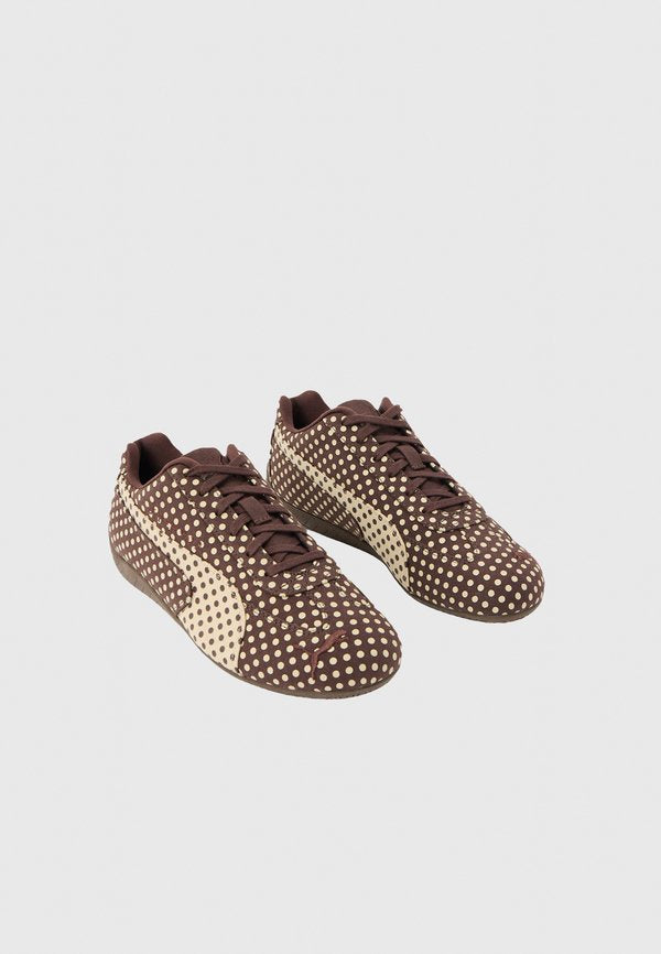 Puma X SUPER YAYA SPEEDCAT POLKADOT I UNISEX - Trainers - chocolate/toasted almond