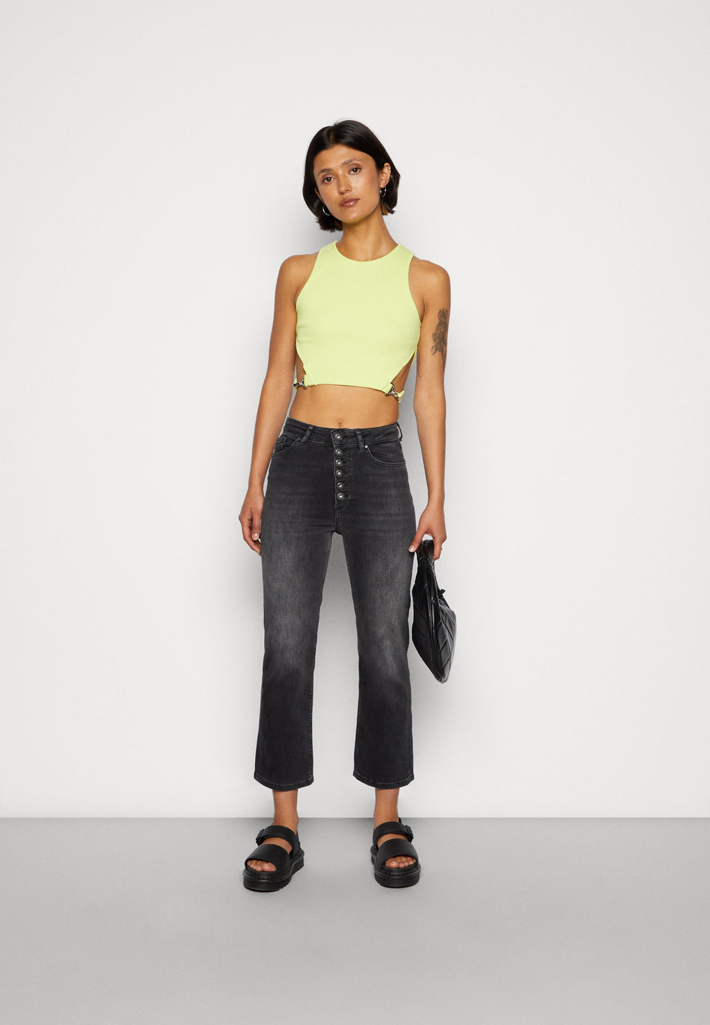 ONLEVELINA HIGH WAIST ANKLE Media 2