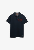 Superdry & Co VINTAGE ATHLETIC - Polo shirt - eclipse navy