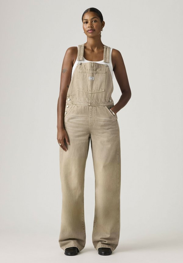 Levi's® BAGGY OVERALL  - Jumpsuit - chipped winter twig browns