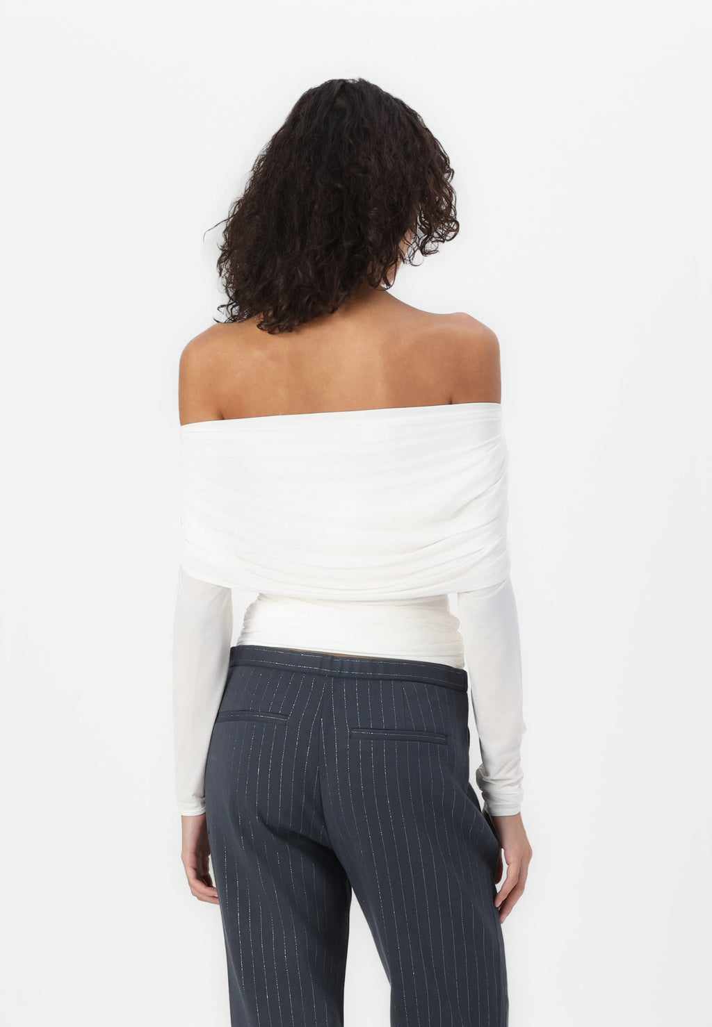 Abercrombie & Fitch Asymmetrical Foldover Top