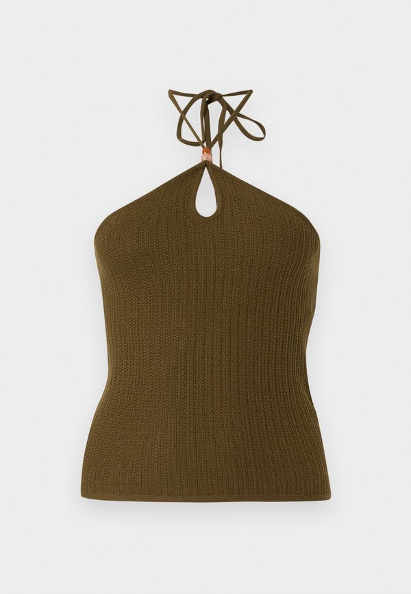 ONLY Knitted ONLZOEY Knitted - Top - smokey olive
