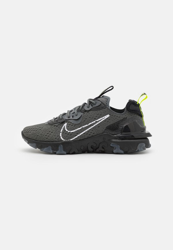 Nike Sportswear REACT VISION WT UNISEX - Trainers - iron grey/white/volt/black