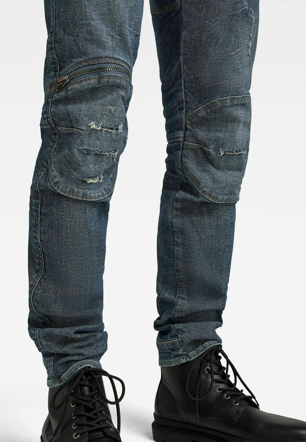 G-STAR 5620 3D ZIP KNEE SKINNY