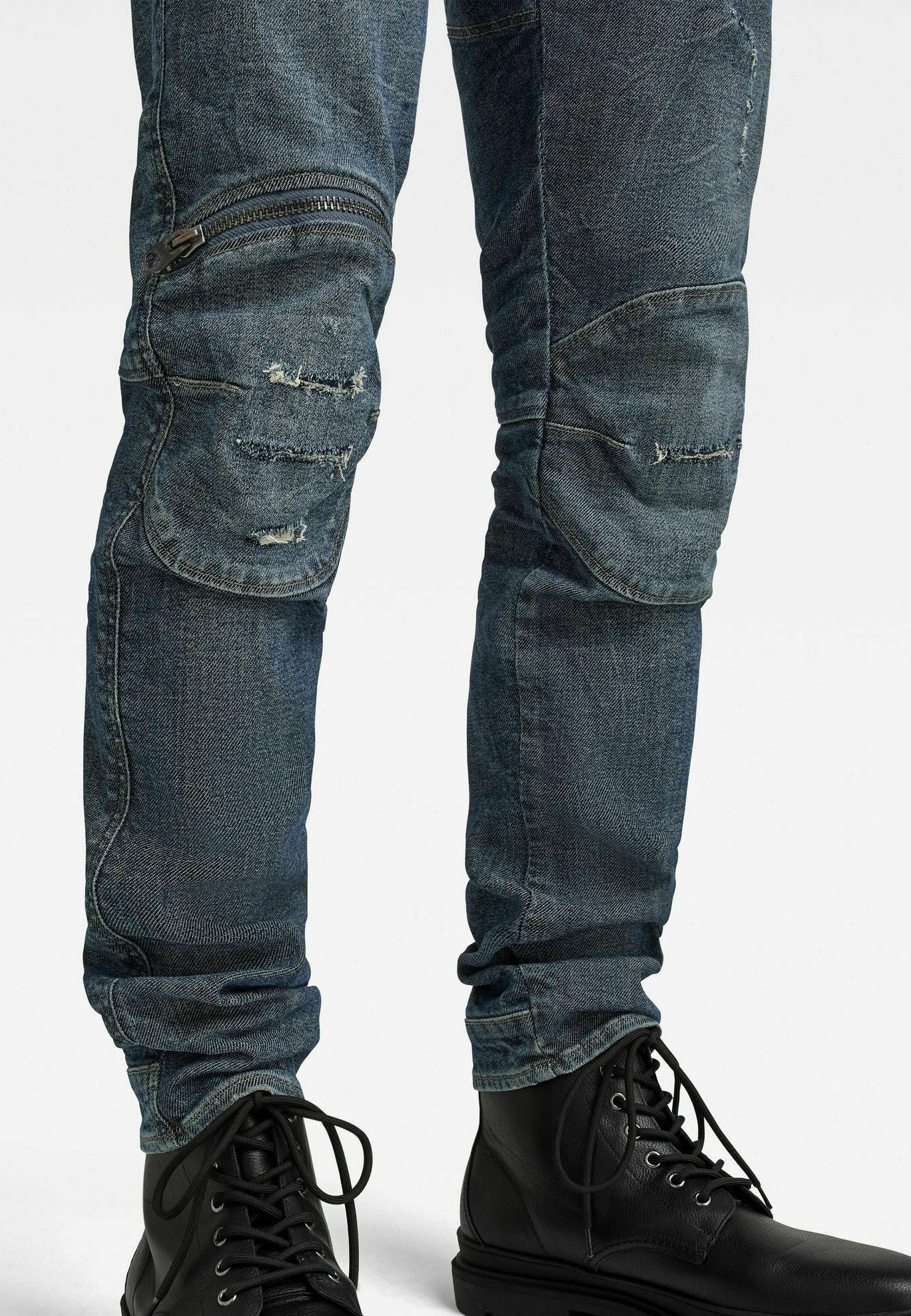 G-STAR 5620 3D ZIP KNEE SKINNY