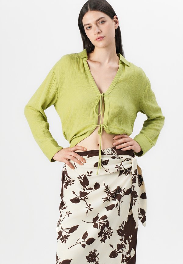 Abercrombie & Fitch WRAP MAXI SKIRT