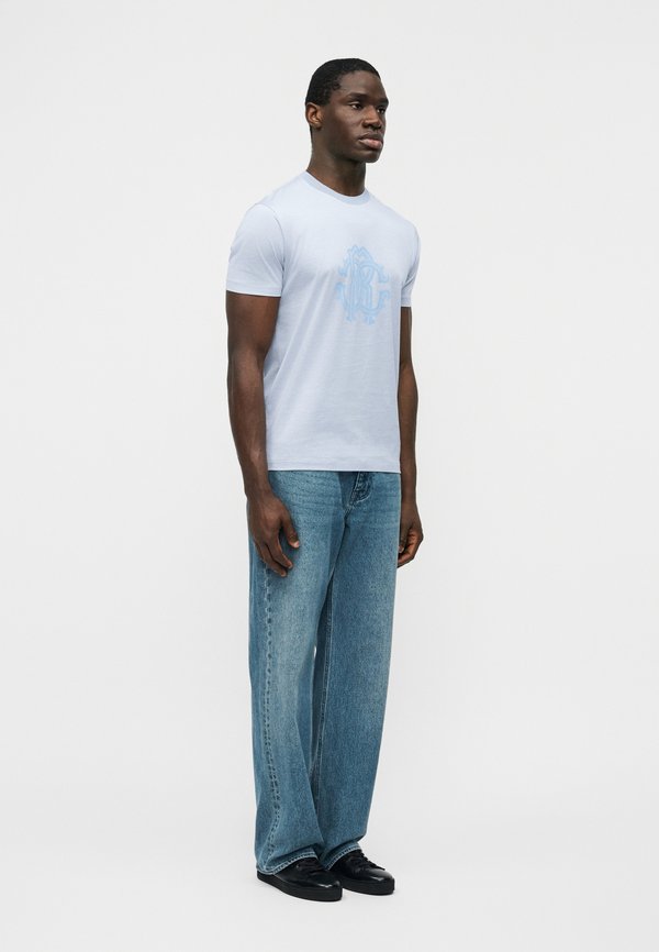 Cavalli Uomo MERCERIZED CHEST LOGO TEE