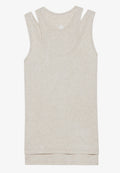 Even&Odd active DOUBLE LAYER FINE RIB SLEEVELESS TOP
