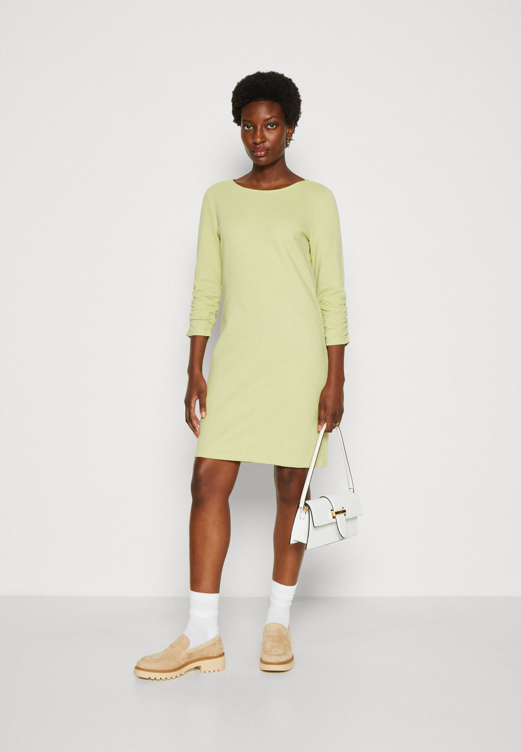 TOM TAILOR DENIM DRESS WITH SLEEVE DETAIL