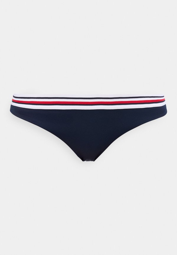 Tommy Hilfiger GLOBAL STRIPE BIKINI BOTTOMS - Bikini bottoms - dark night navy