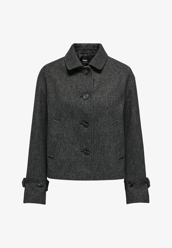 ONLY ONLASTA - Summer jacket - dark grey melange