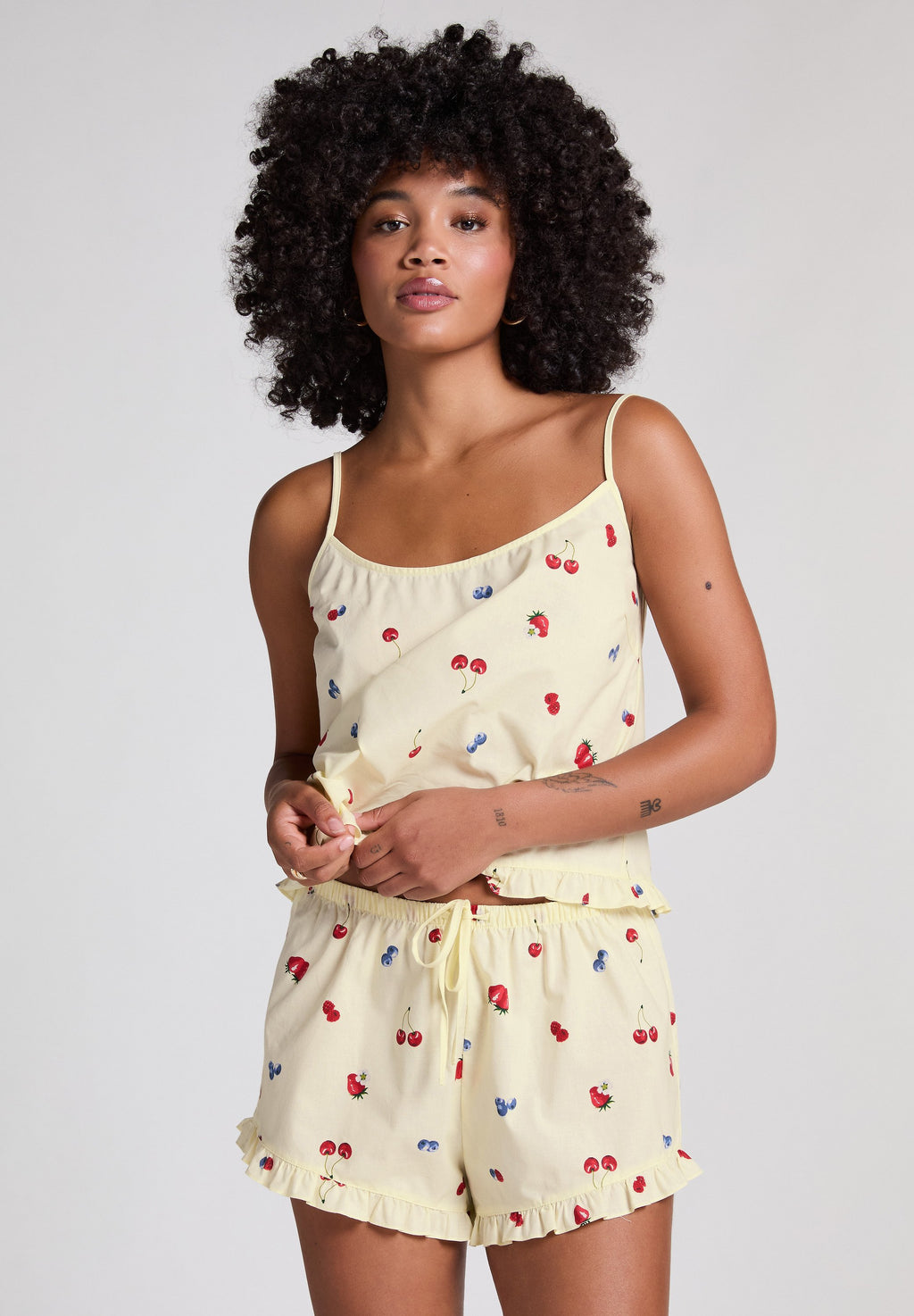 Hunkemöller SHORT RUFFLE FRUIT