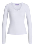 JJXX JXFREYA STR LS V-NECK TOP JRS
