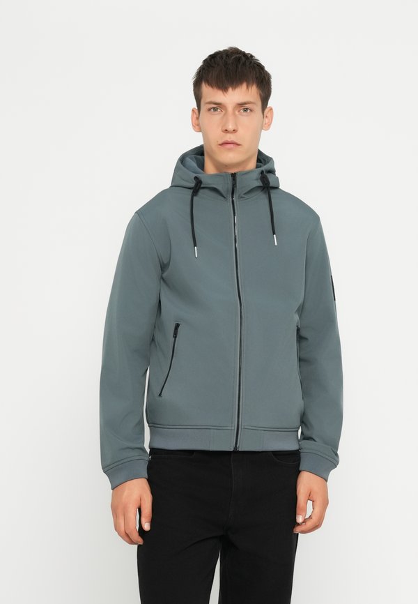 Jack & Jones JJEBASIC SOFTSHELL HOOD NOOS - Outdoor jacket - stormy weather