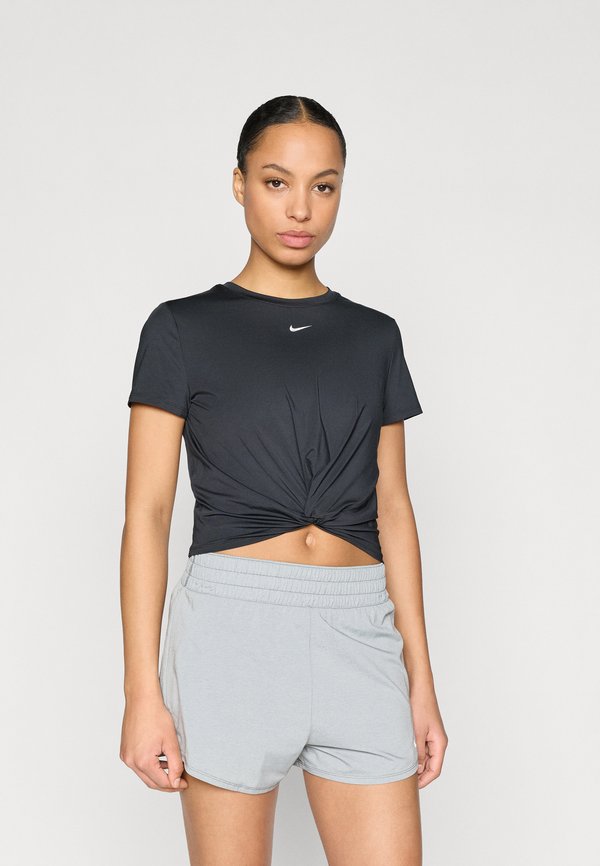 Nike Performance ONE CLASSIC - Sports T-shirt - black/white