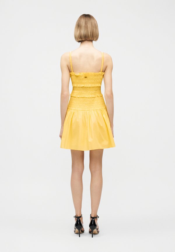 MICHAEL Michael Kors SMOCKED MINI DRESS