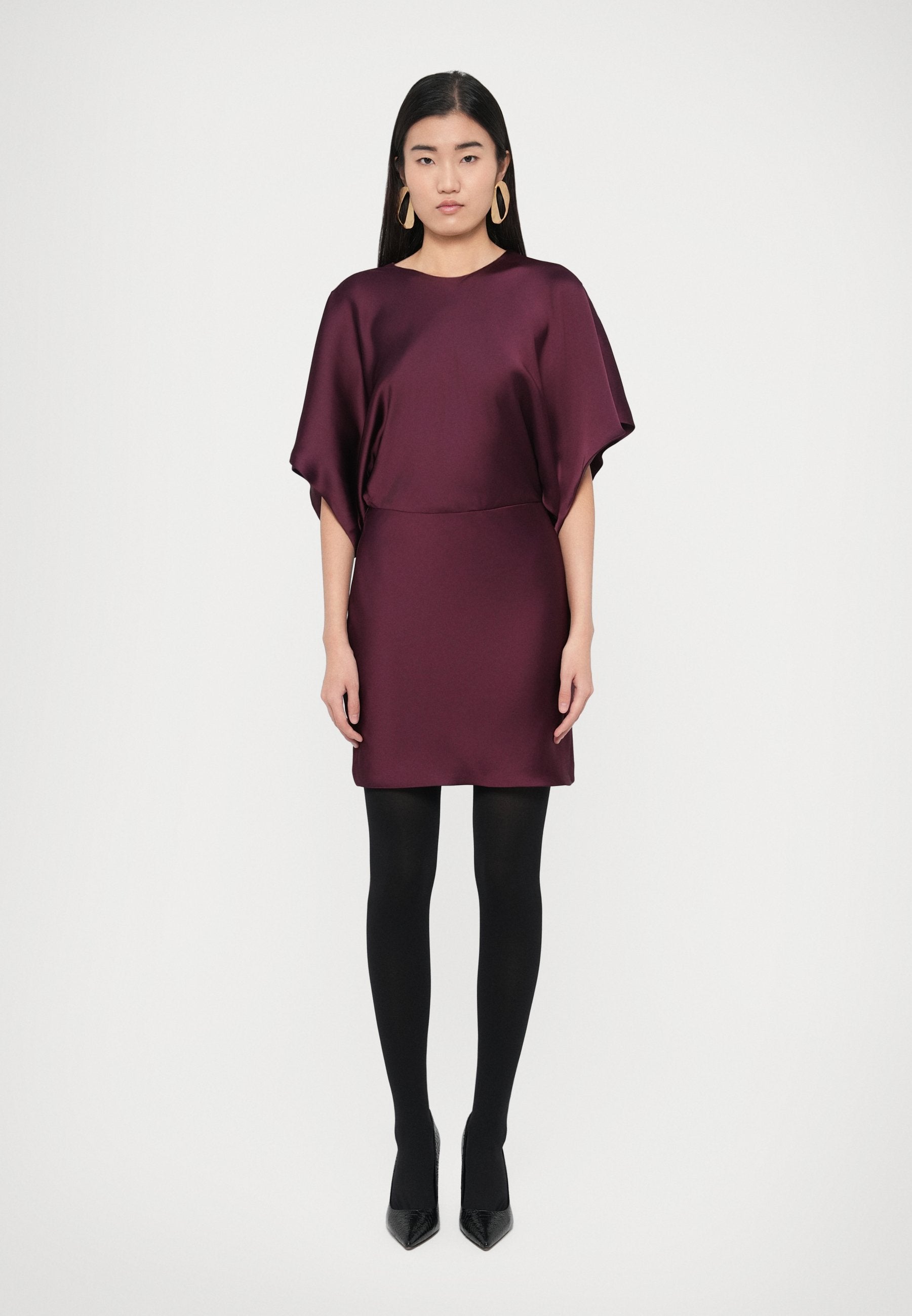 Norma Kamali REVERSE OBIE DRESS