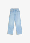 Bershka Straight leg jeans - light blue