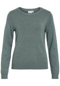 VILA VIRIL O-NECK L/S KNIT TOP - NOOS
