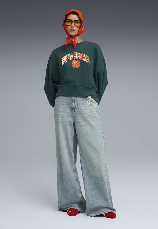 Puma Sweatshirt - green terrain