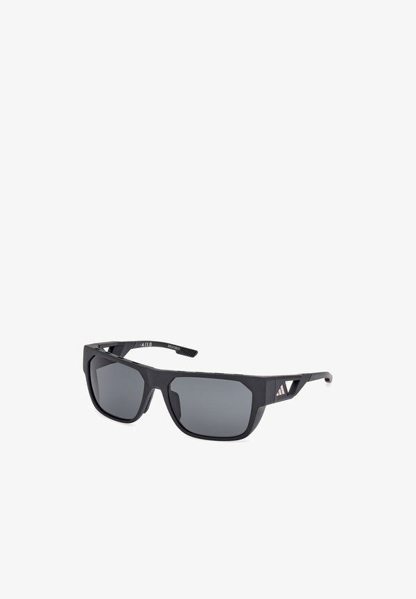 adidas Performance Sunglasses - matte black smoke gray