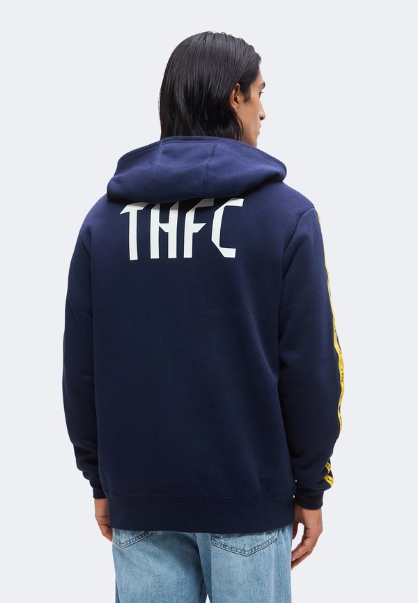 Nike Performance THFC HOODY - Club wear - obsidian/light blue/white