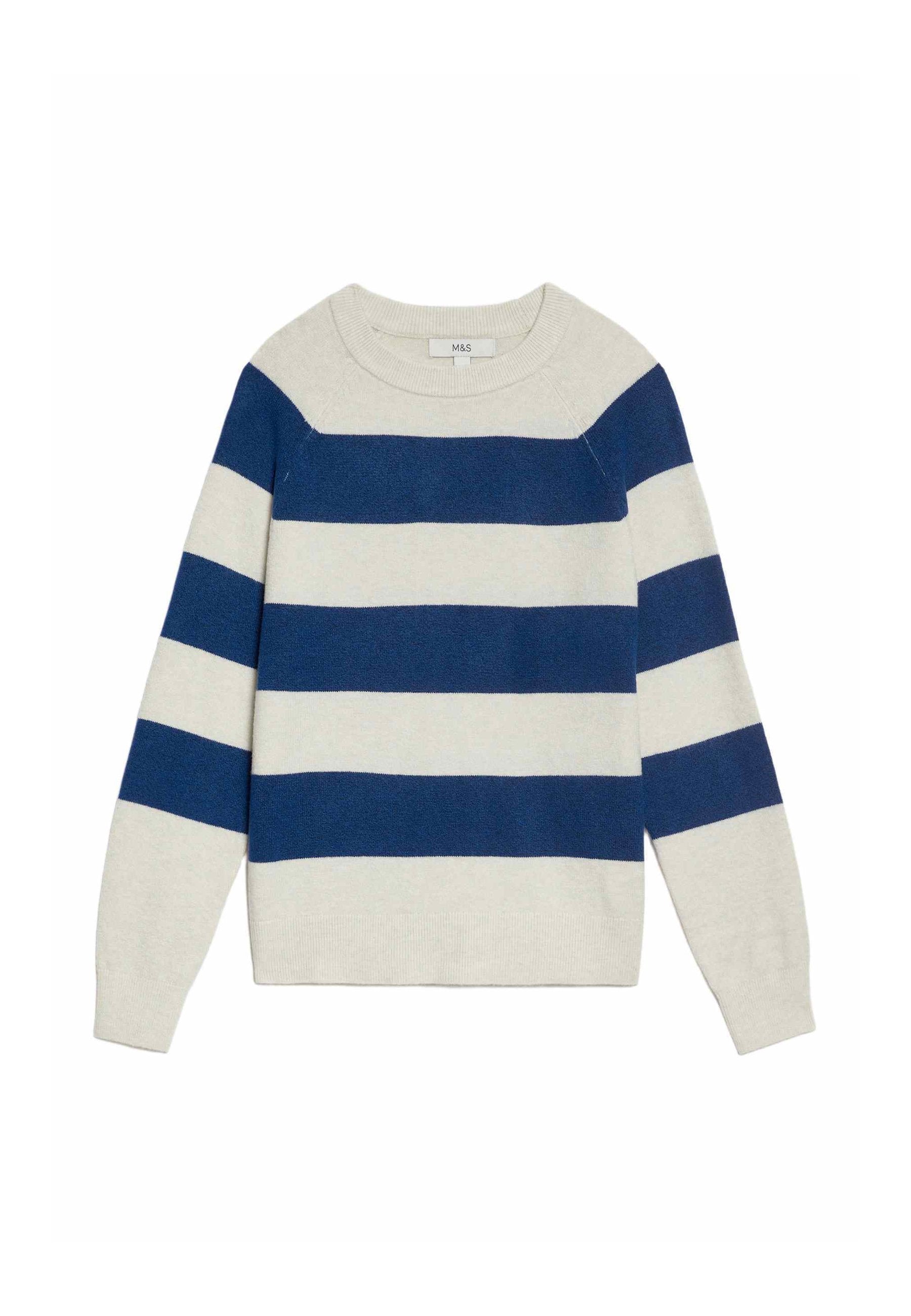 Marks & Spencer AIR STRIPE CREW NECK