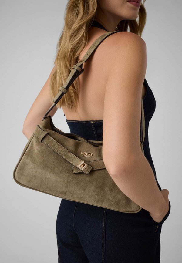 Guess COLEEN LOGO SMALL SA HWSG97 54180 - Handbag - grün