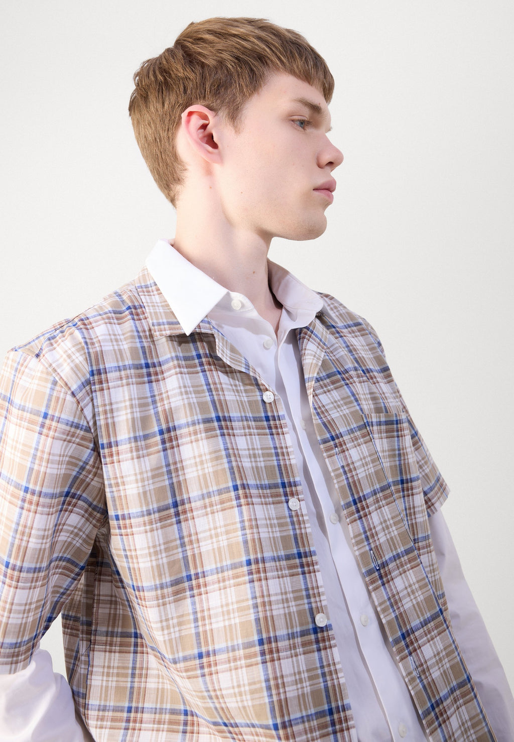 Mads Nørgaard LOOSE CHECK KENJI SHIRT