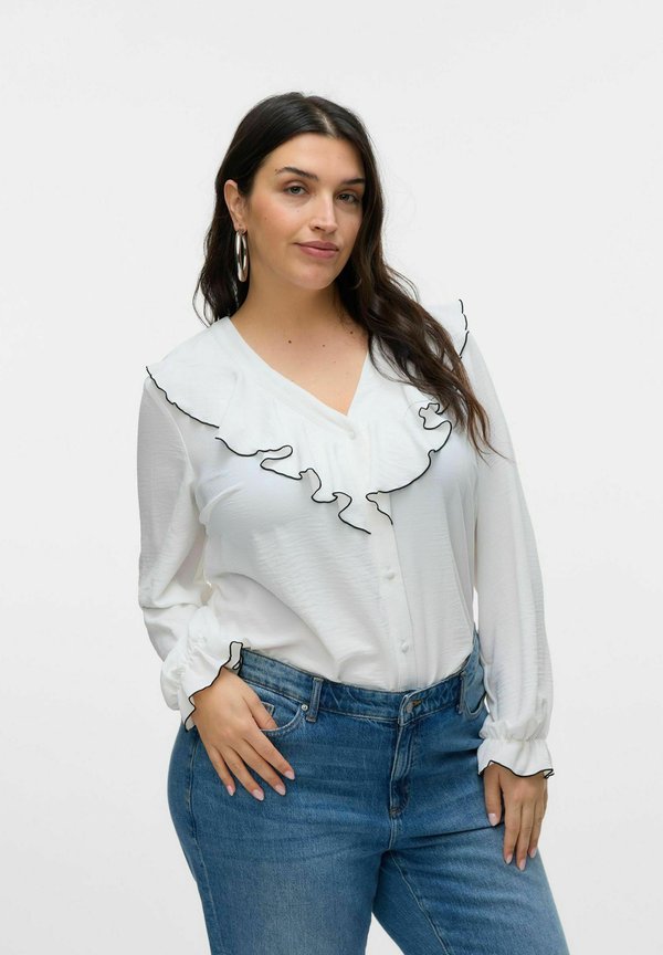 Vero Moda Curve VMALVA - Blouse - snow white