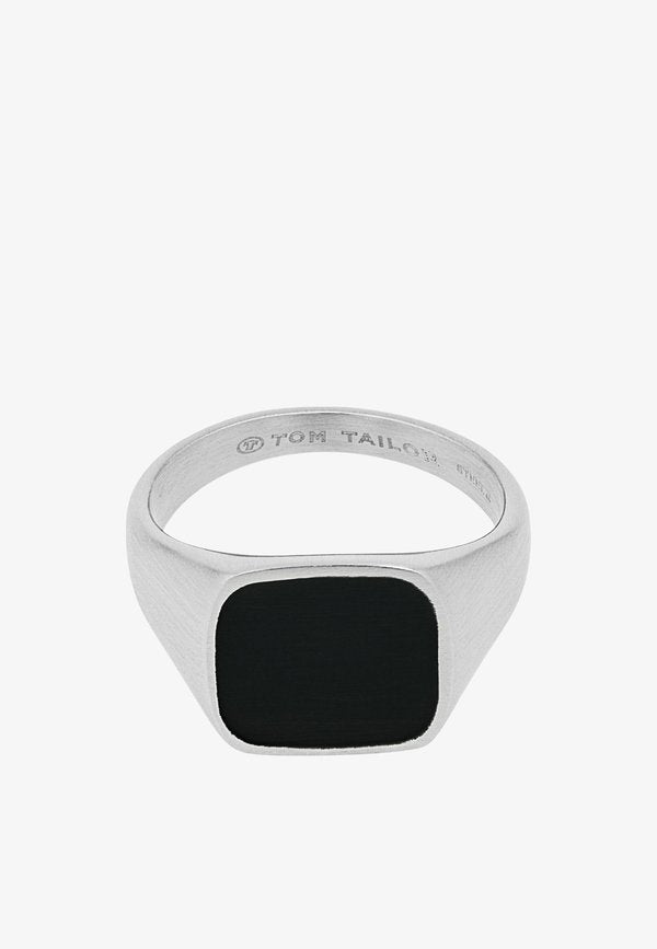 TOM TAILOR Ring - silver-coloured