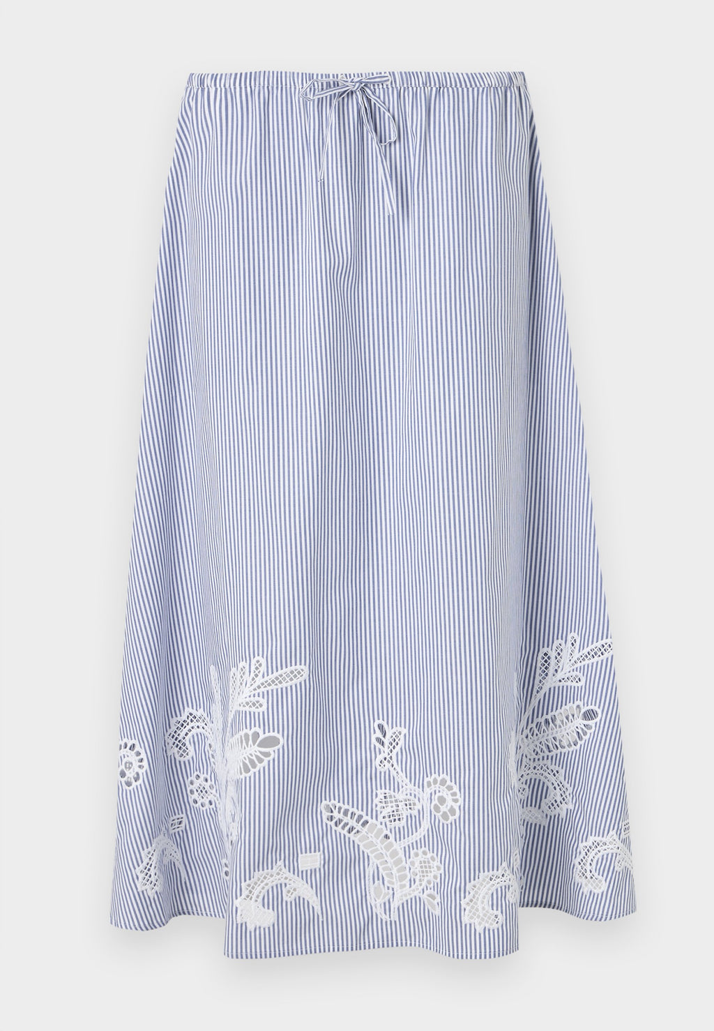 BRODERIE ANGLAISE LONG SKIRT Media 1